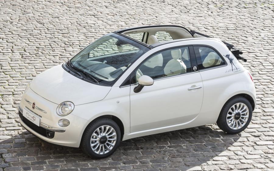 Fiat 500C La Petite Robe Noire by Guerlain '2014
